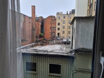 Tråkig utsikt från rum 261
