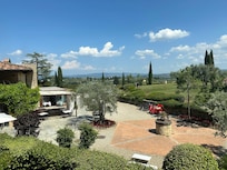 Vue de notre chambre