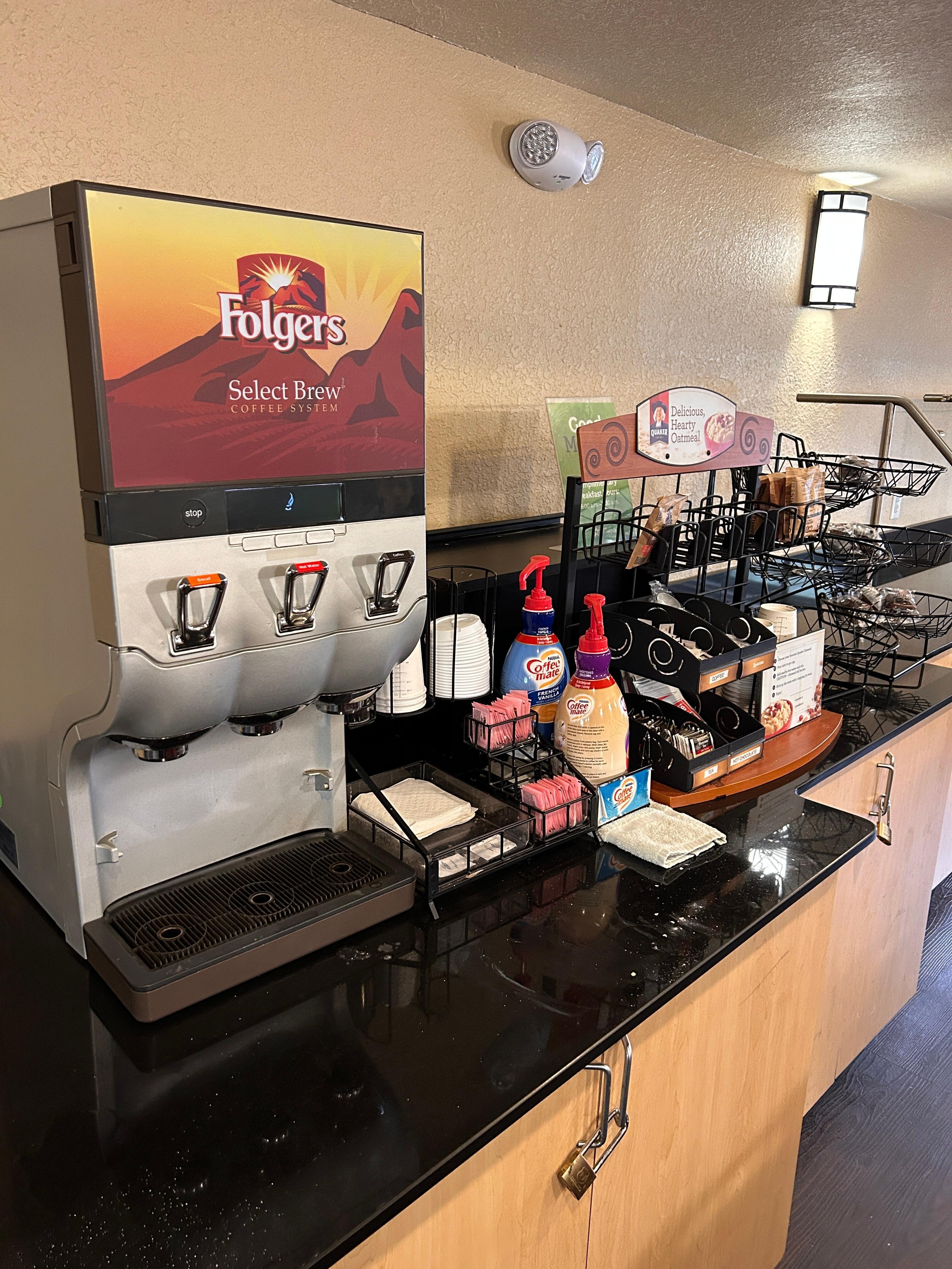 Das Frühstück-Buffet