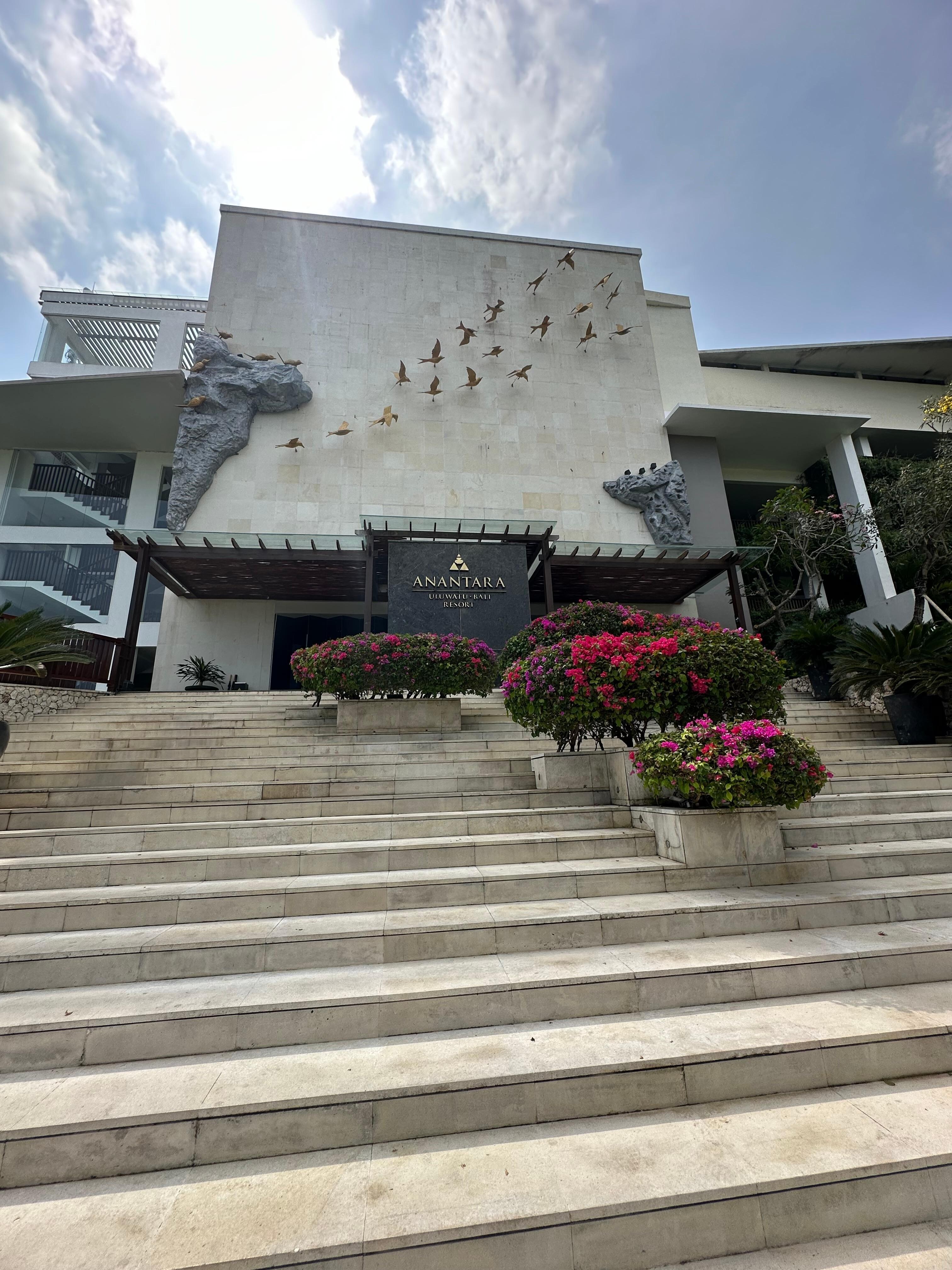 Frente do hotel