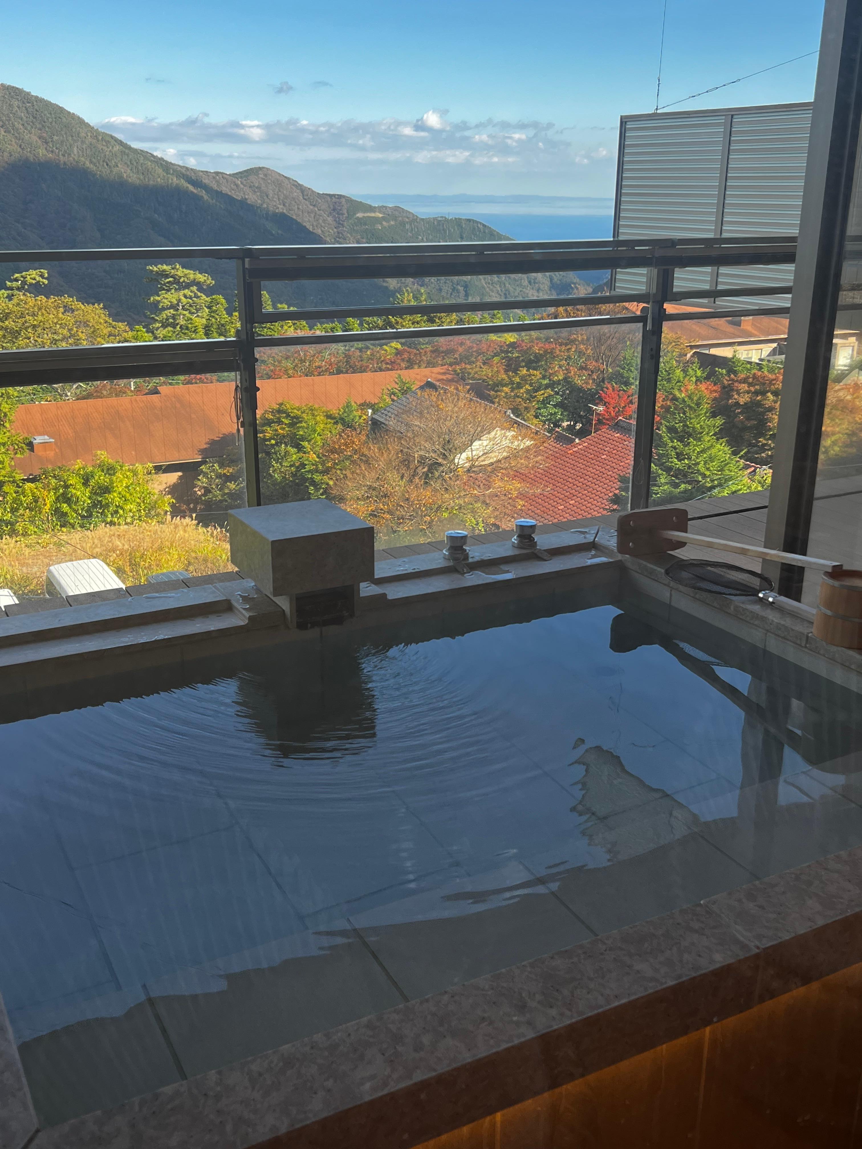 Private in room open air onsen!