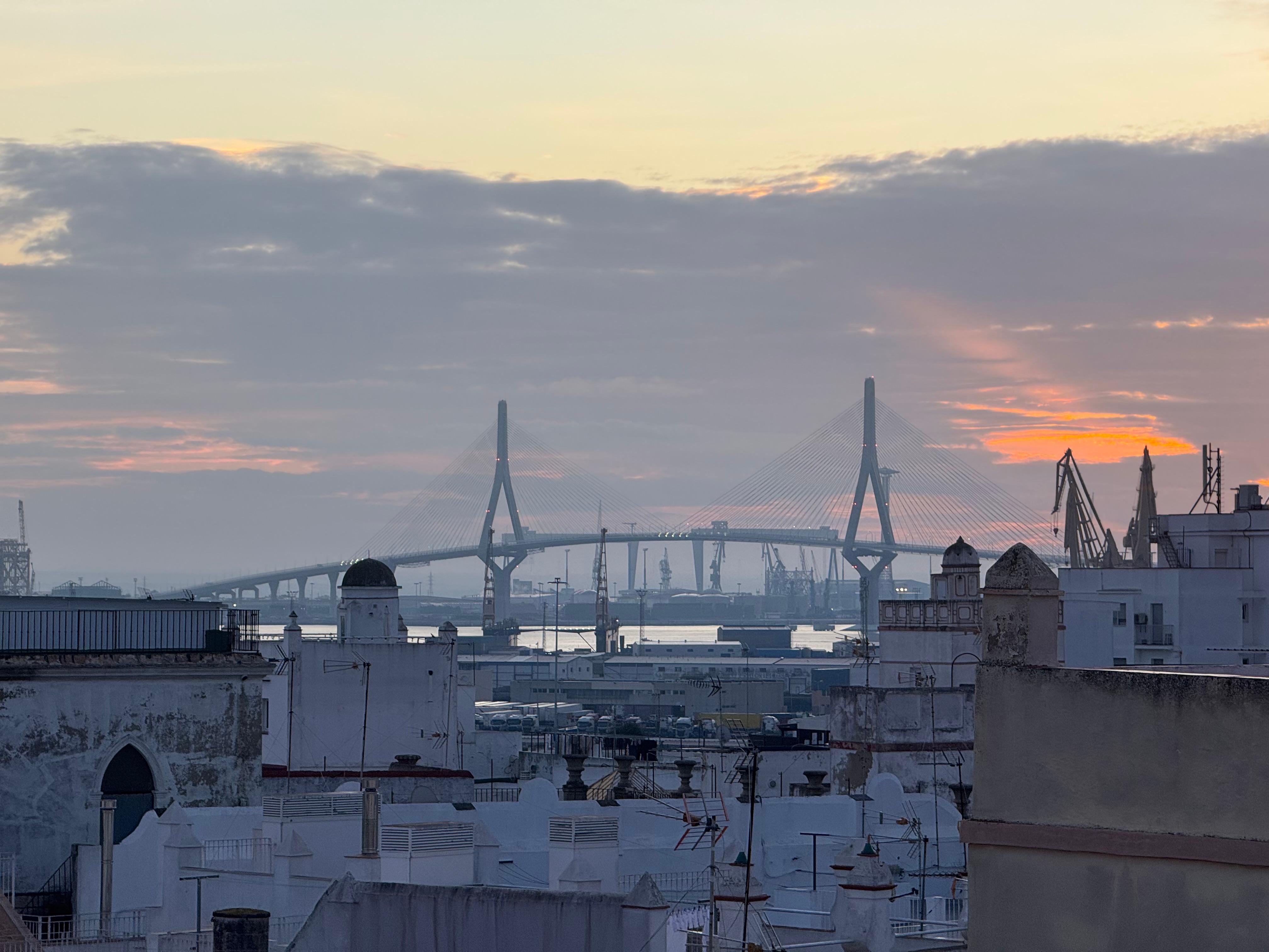 View from terrace 