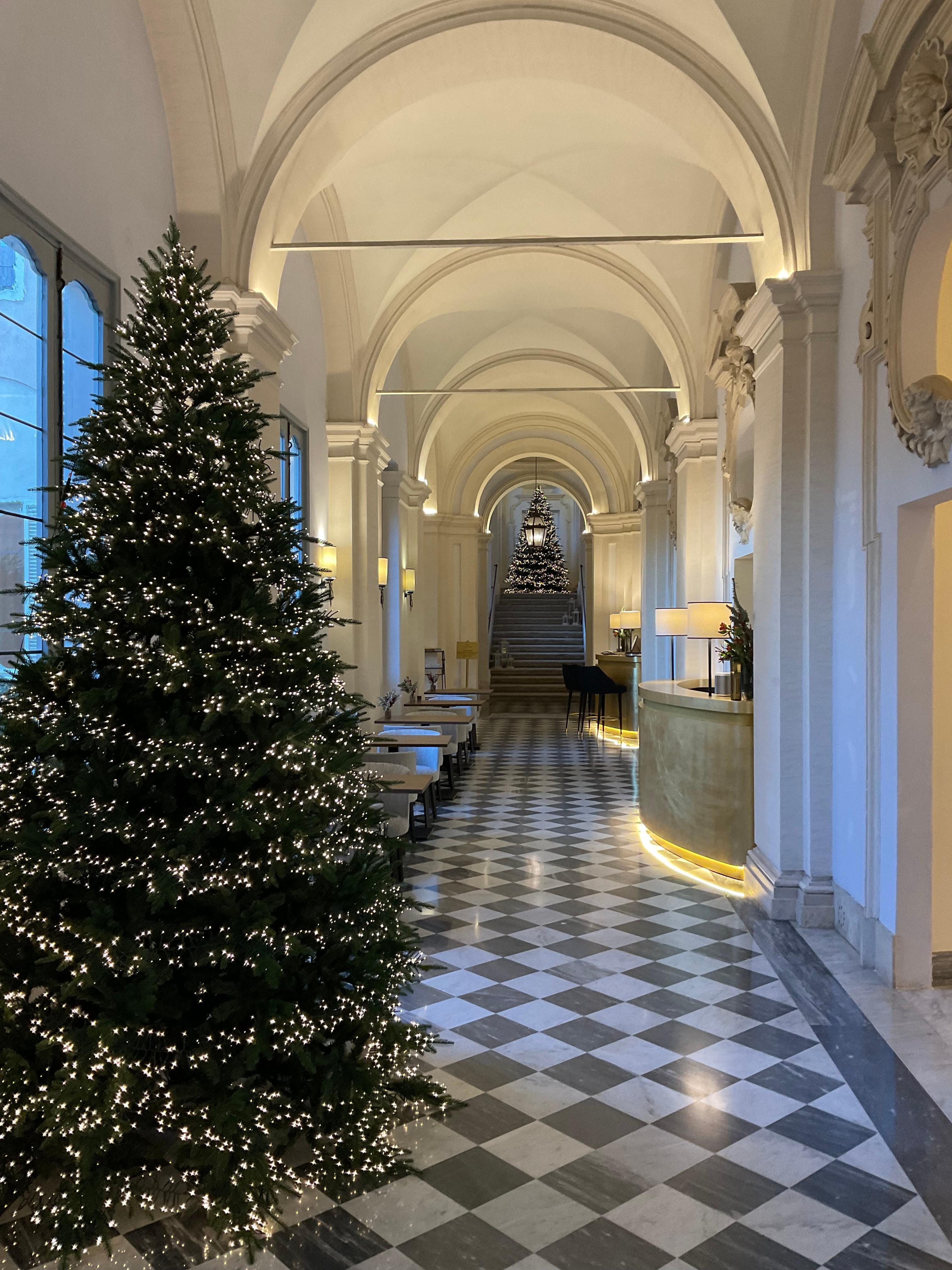 View down the main hall 