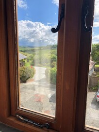 View out of window