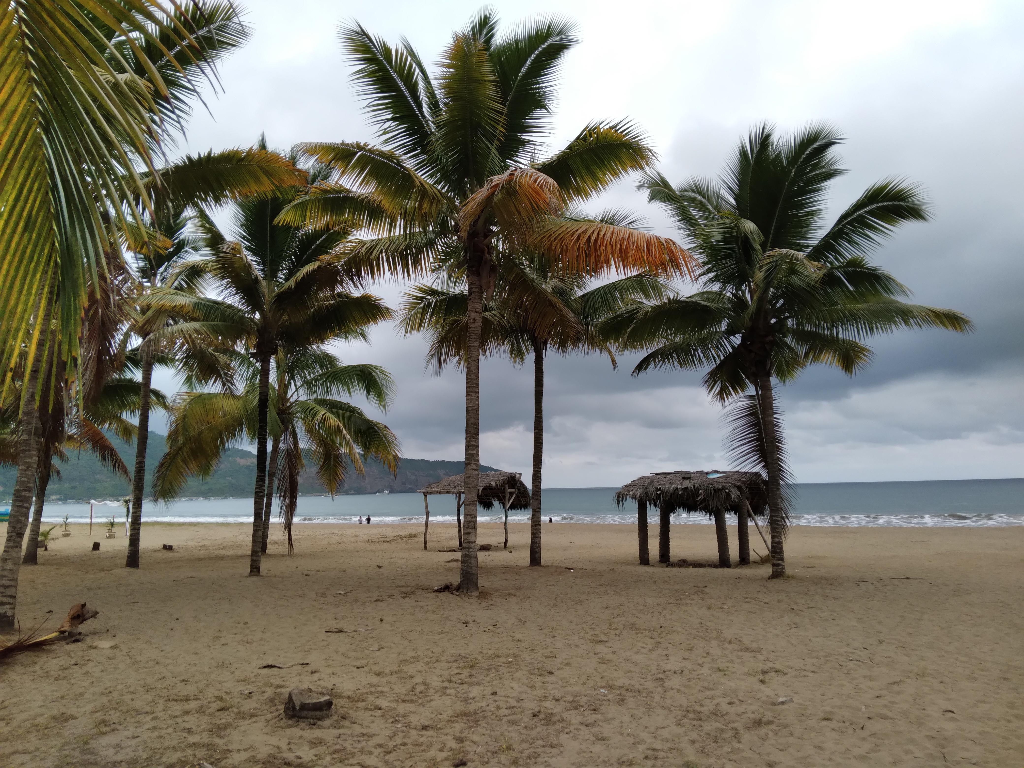 Beach view from front of property.