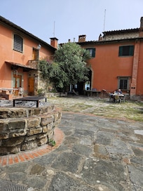 The courtyard of the main hose