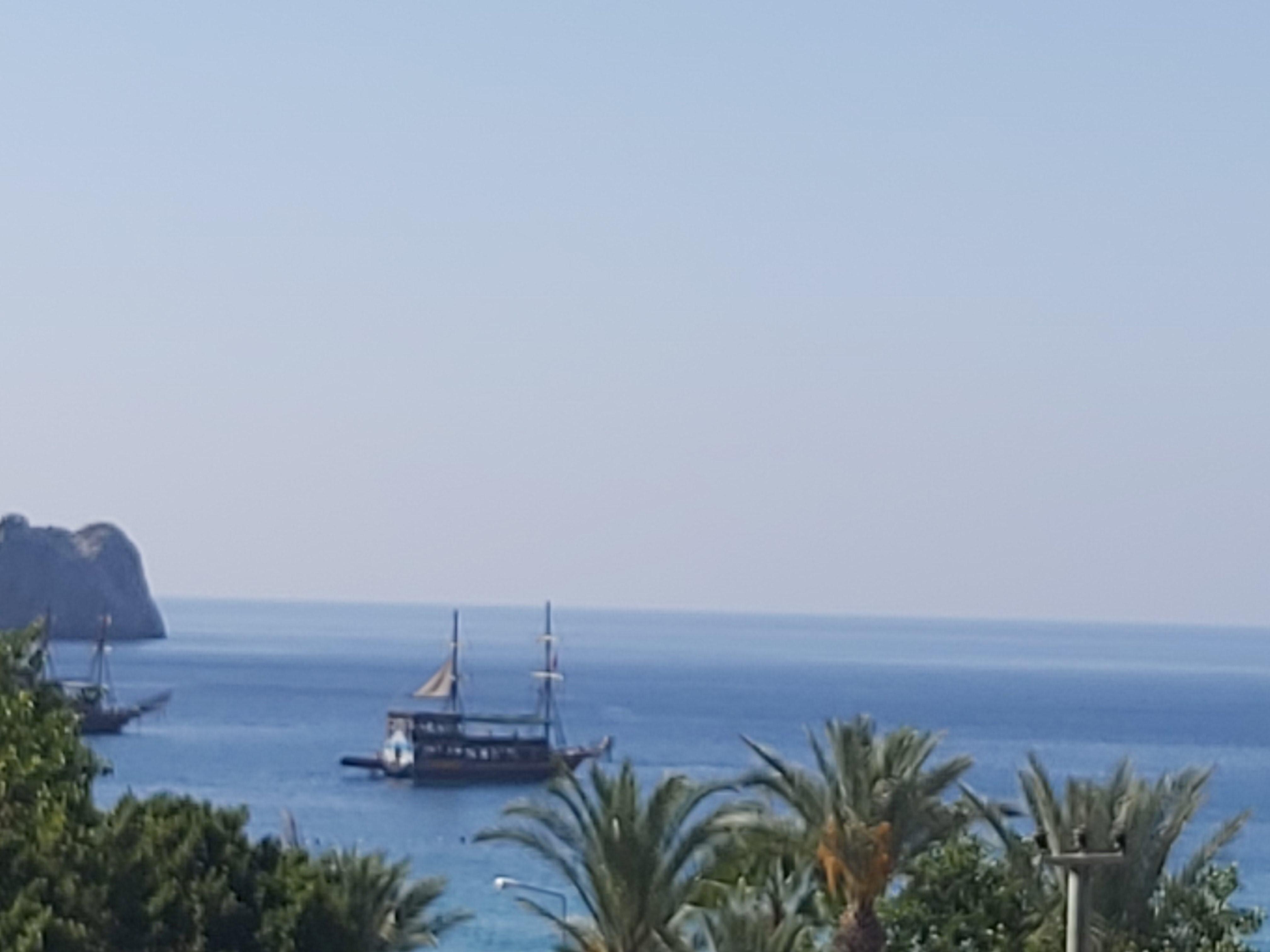 Ausblick vom Hotelzimmer bzw. Balkon