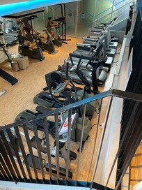 Well equipped fitness