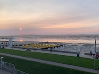 Aussicht aus unserm Zimmer mit Meerblick