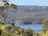 View of Lake Baroon from the personal pool and room