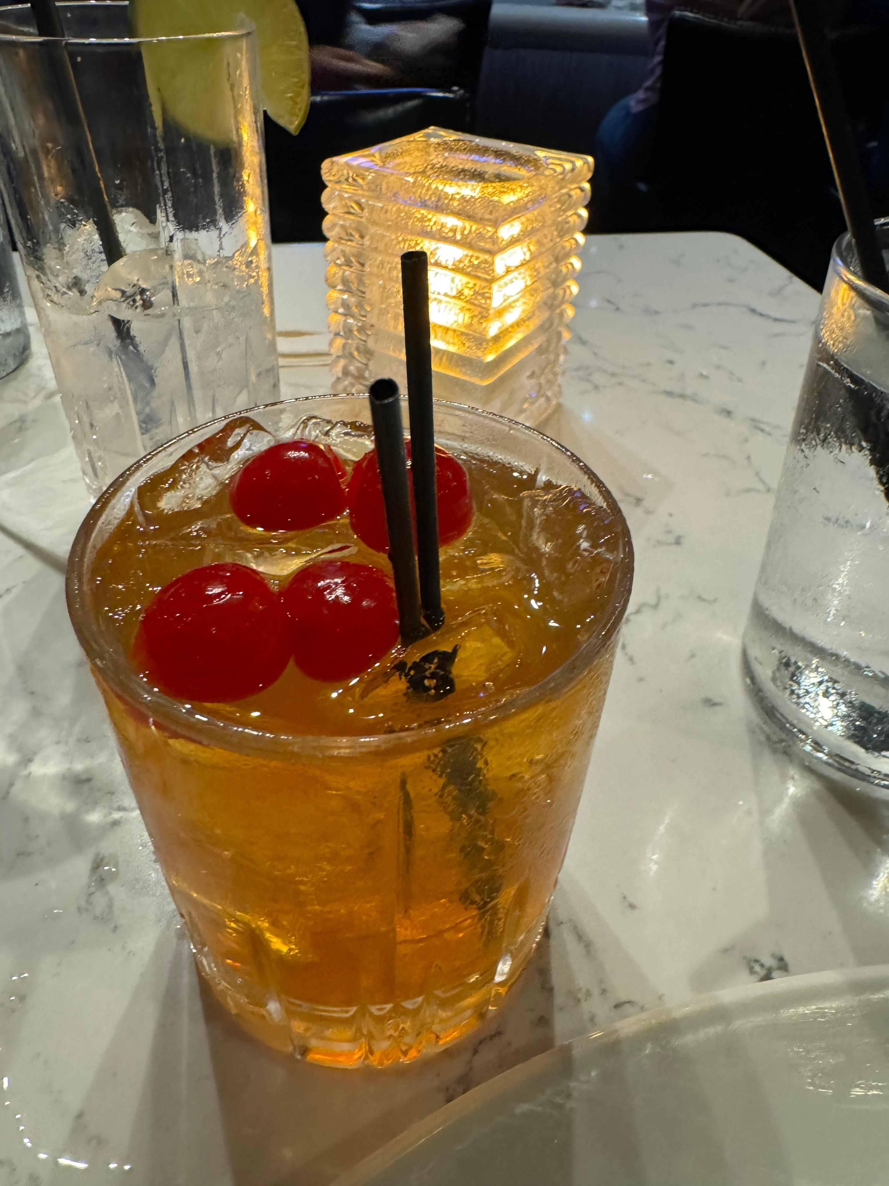 Amaretto Sour…Rouxpour (eatery in the area) 