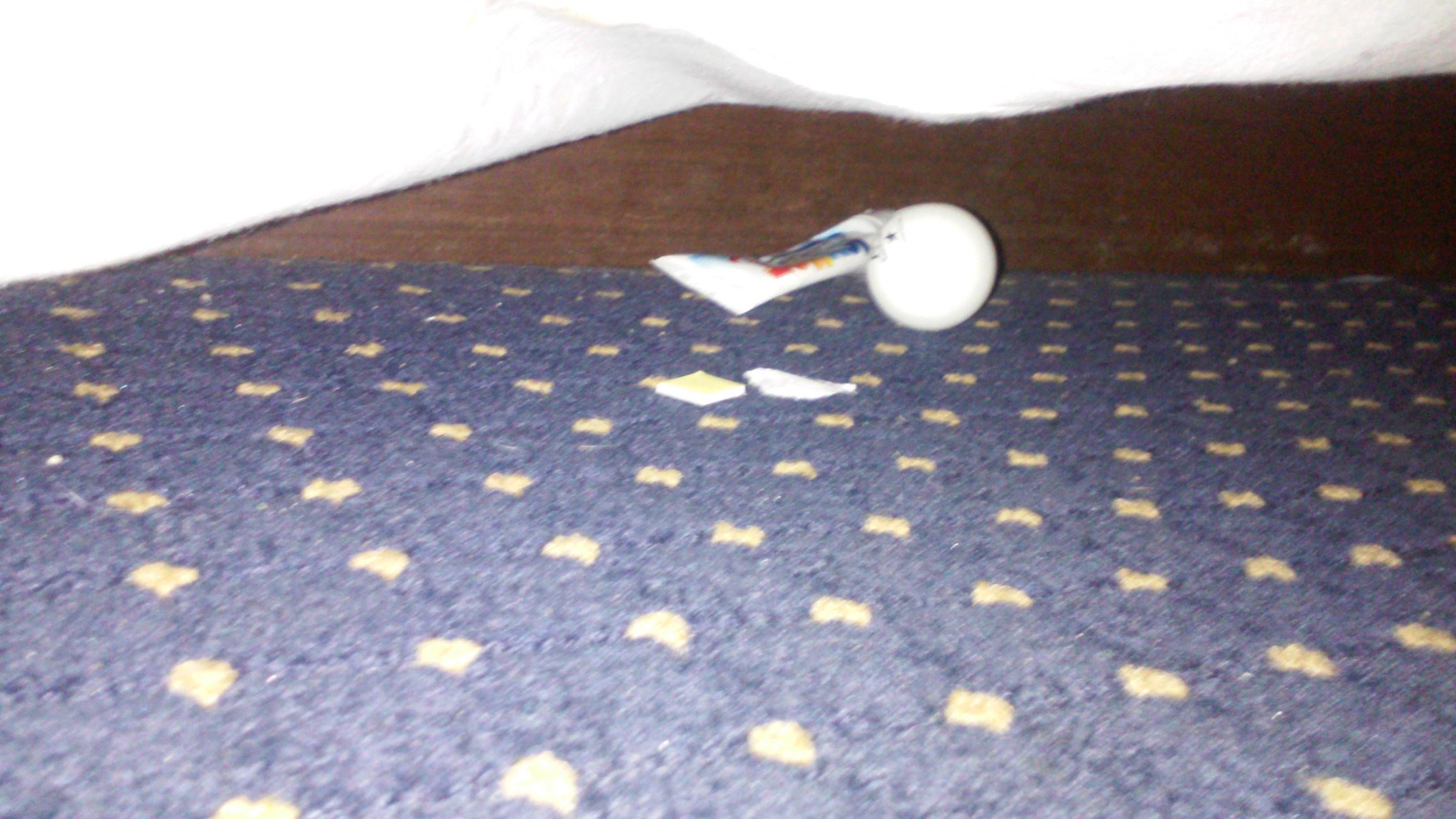 Icyhot and there was a ping pong ball but my daughter had found it -__-