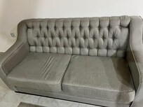 Sofa has seen better days