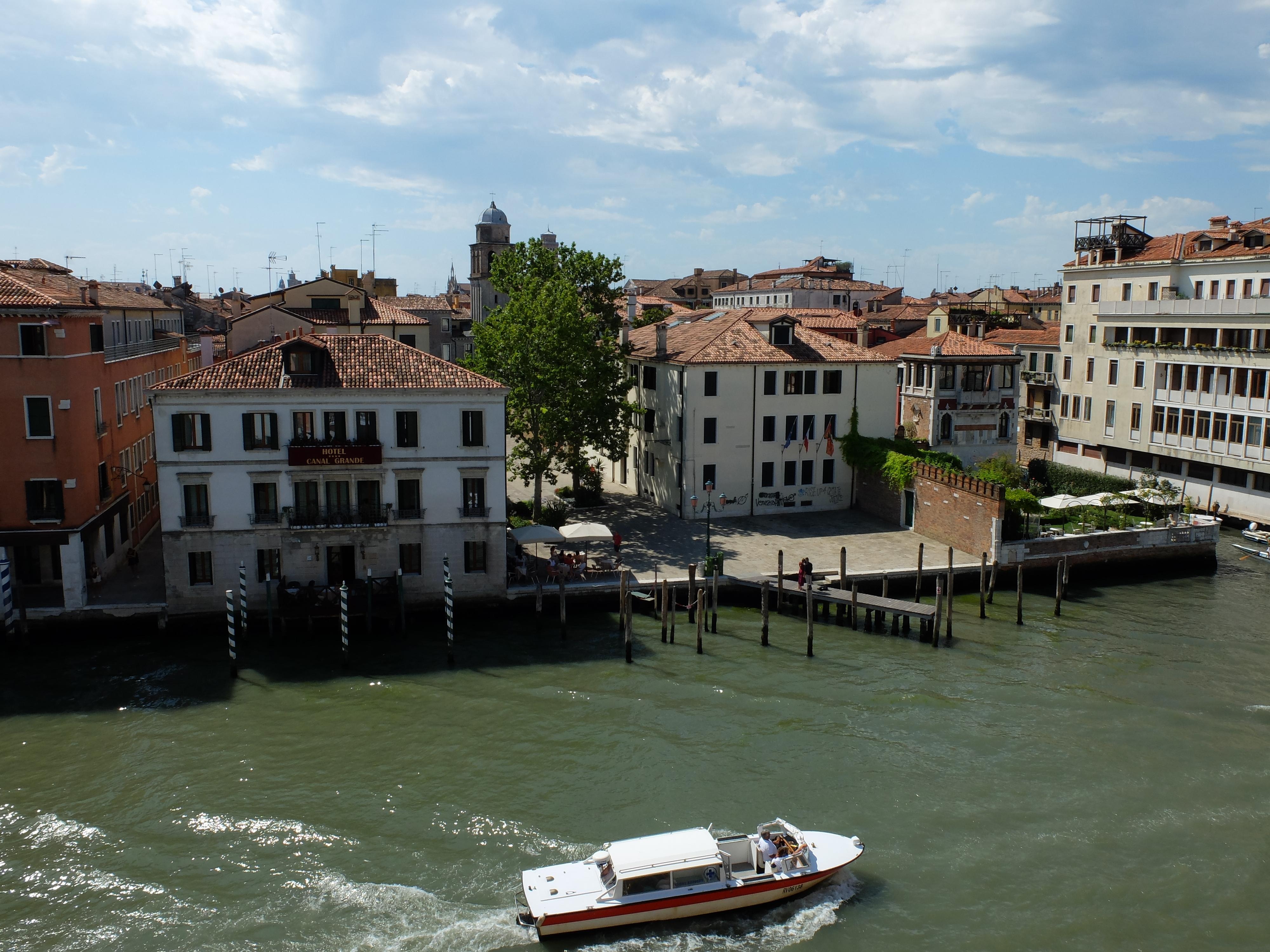 Grand Canal from our room.