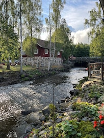 Foto taget från resturangens uteserveringen