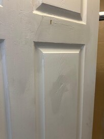 Bathroom door