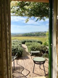 Vue sur la magnifique vallée