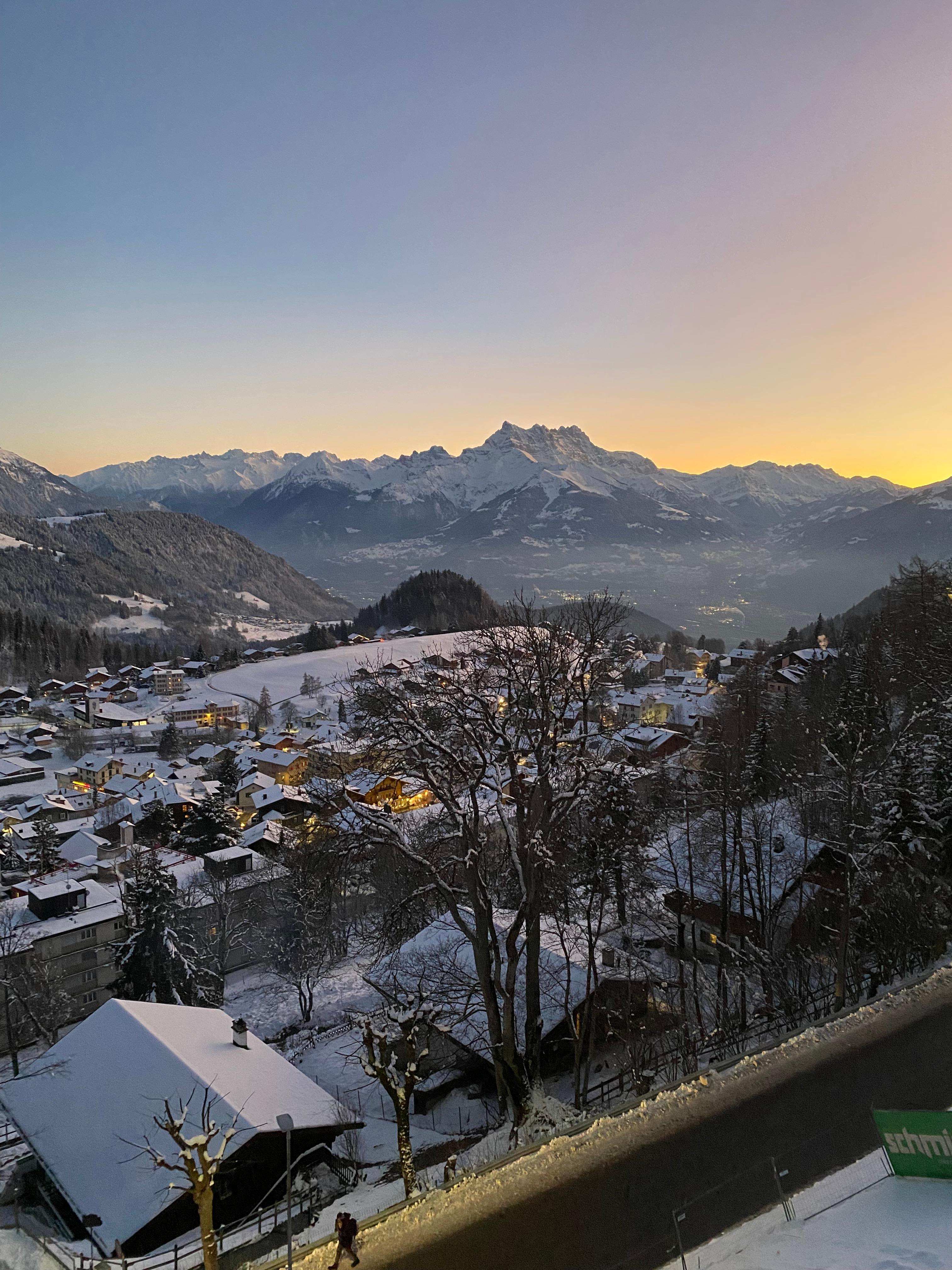 Aussicht von der Terrasse 