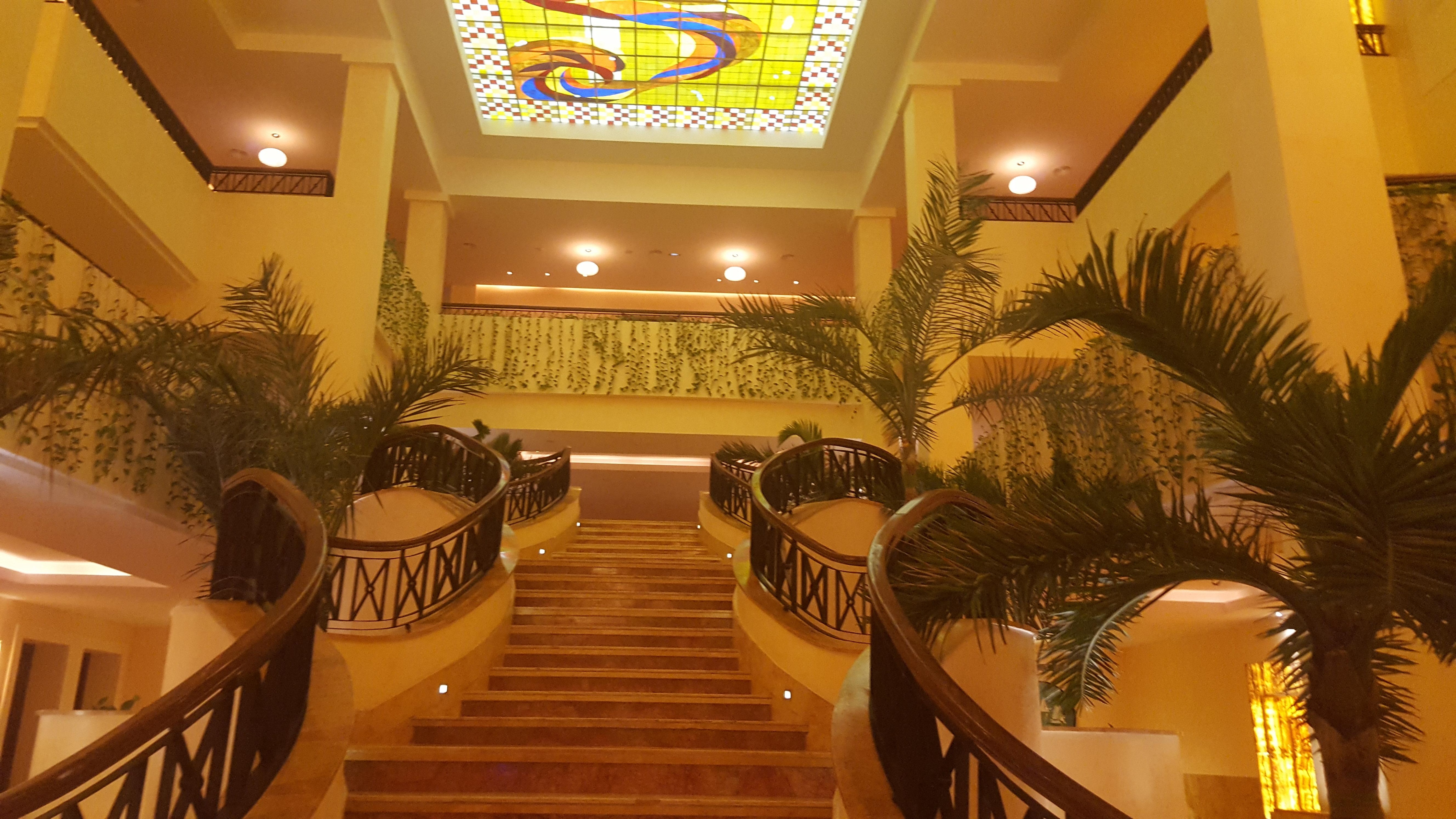 Lobby stairs