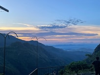 Sunrise from our balcony