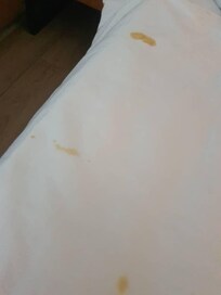 Did not change after room service