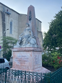 The Saint of the village… the citizens are in good hands :)