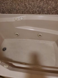 Tub was dirty and would not drain