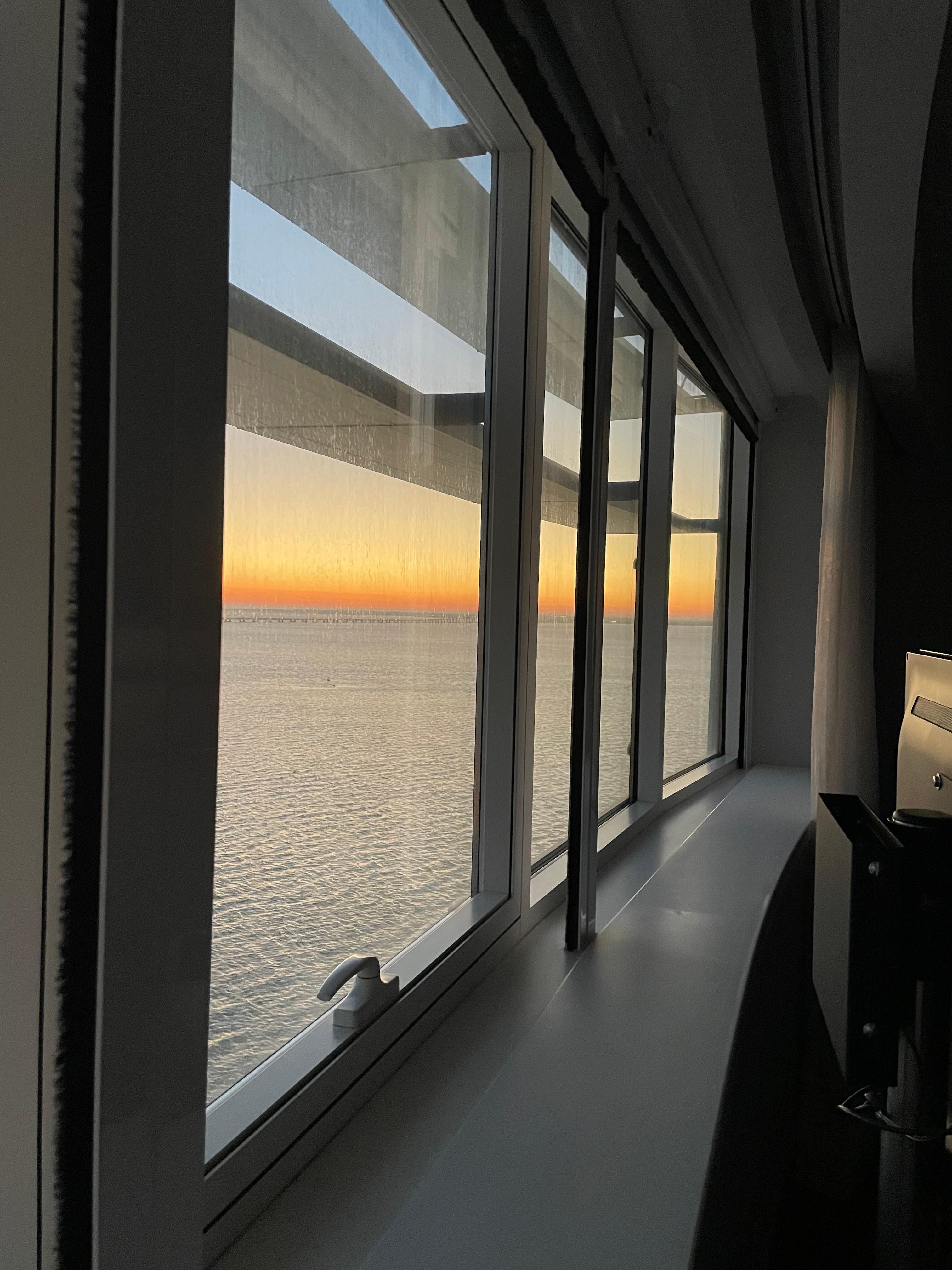Watching the sunrise
