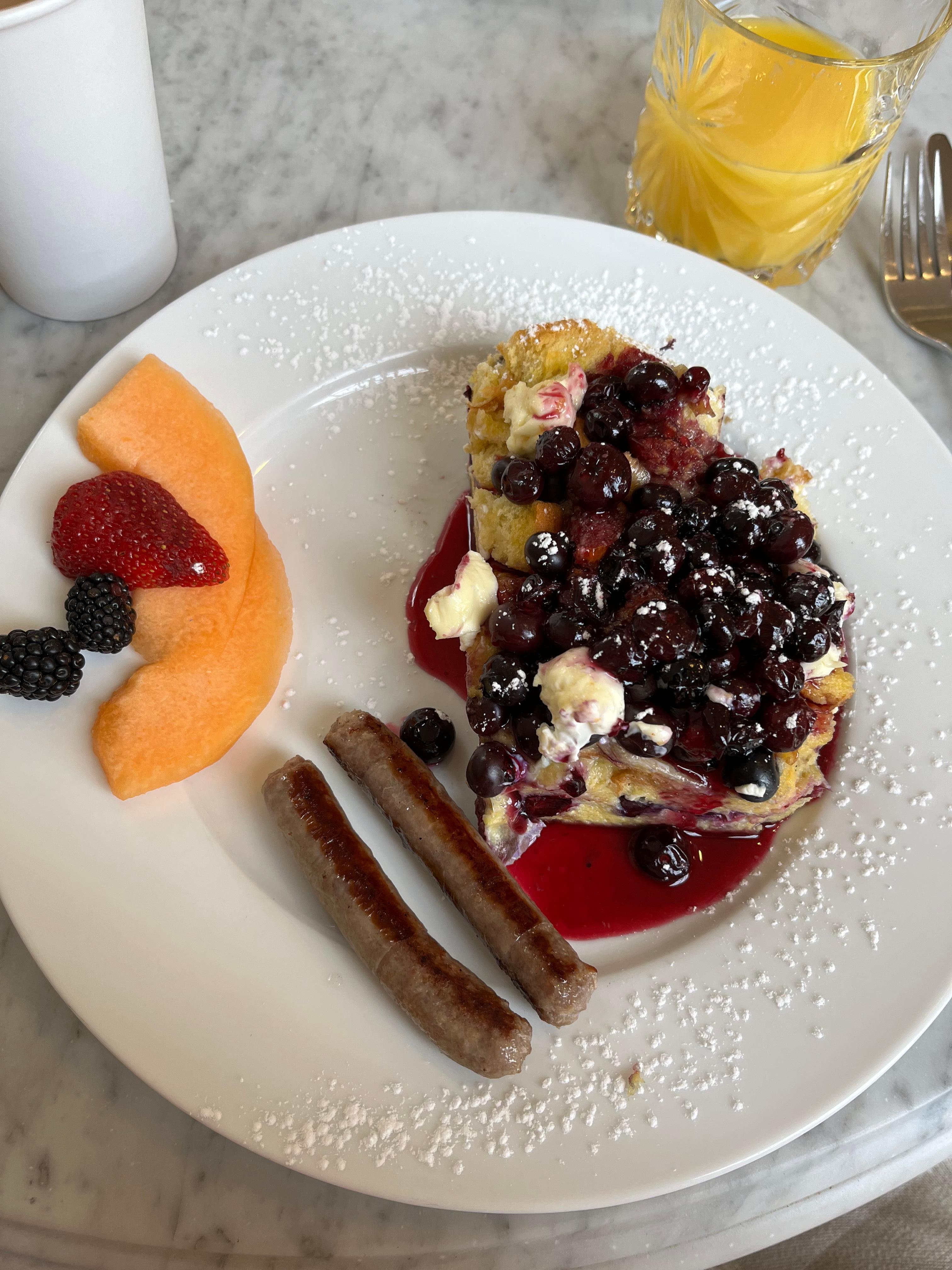 Delicious Blueberry Cheesecake Brioche