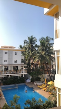 View from our room floor