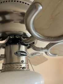 There’s a half dozen ceiling fans, they all look like this or worse.