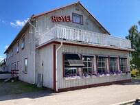 Utsidan ”hotell gästis”