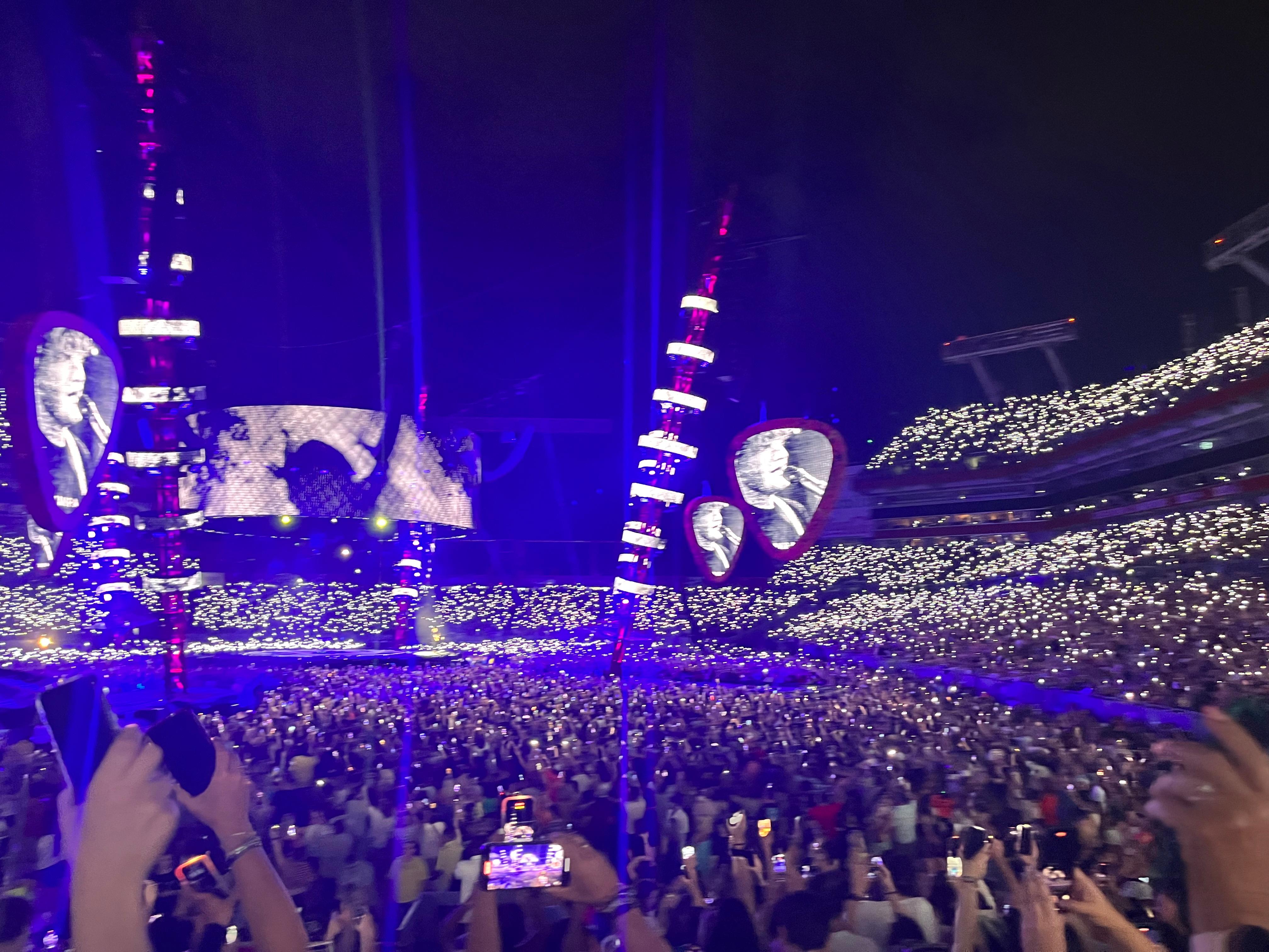 Ed on stage