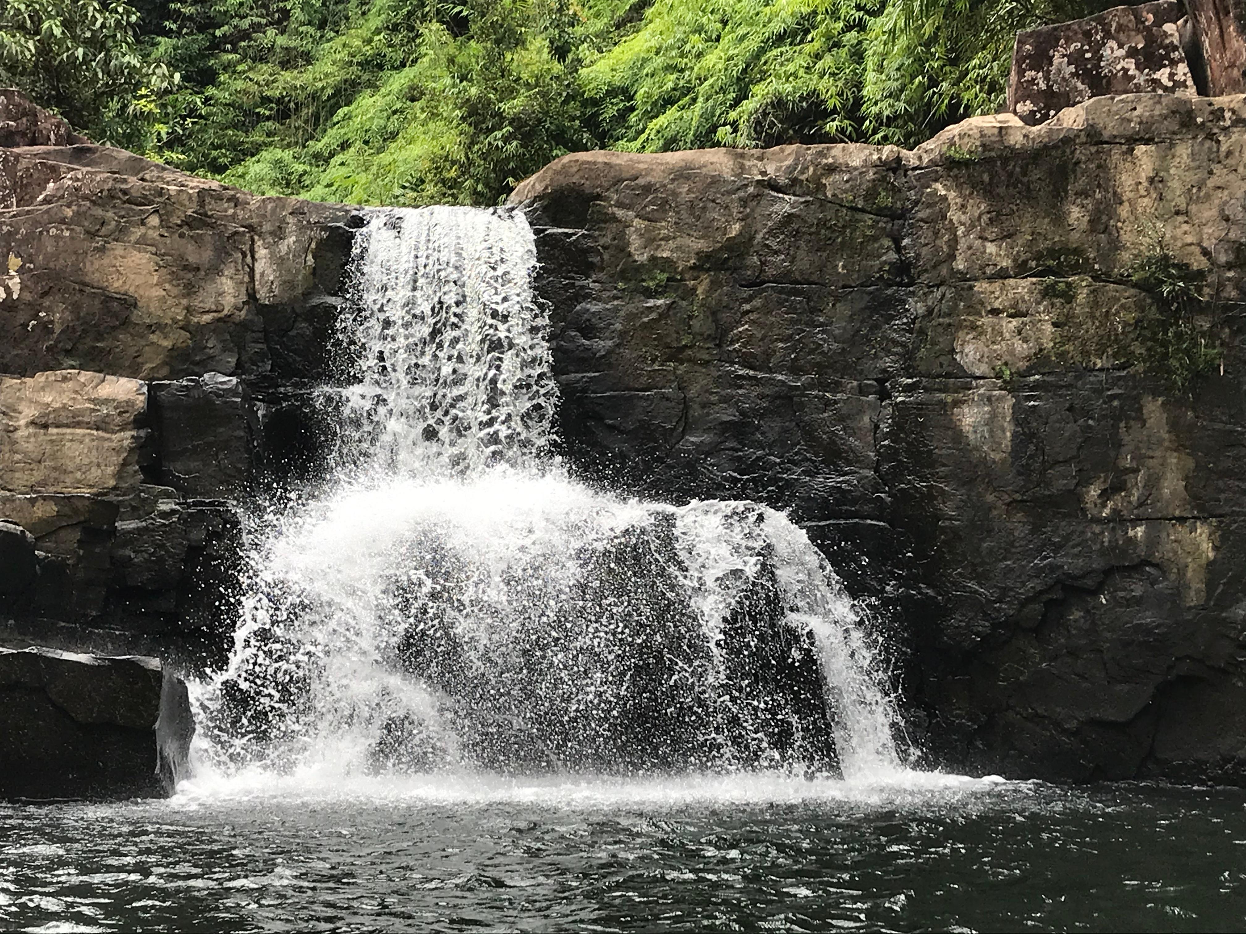 Waterfall the staff brought us to. 