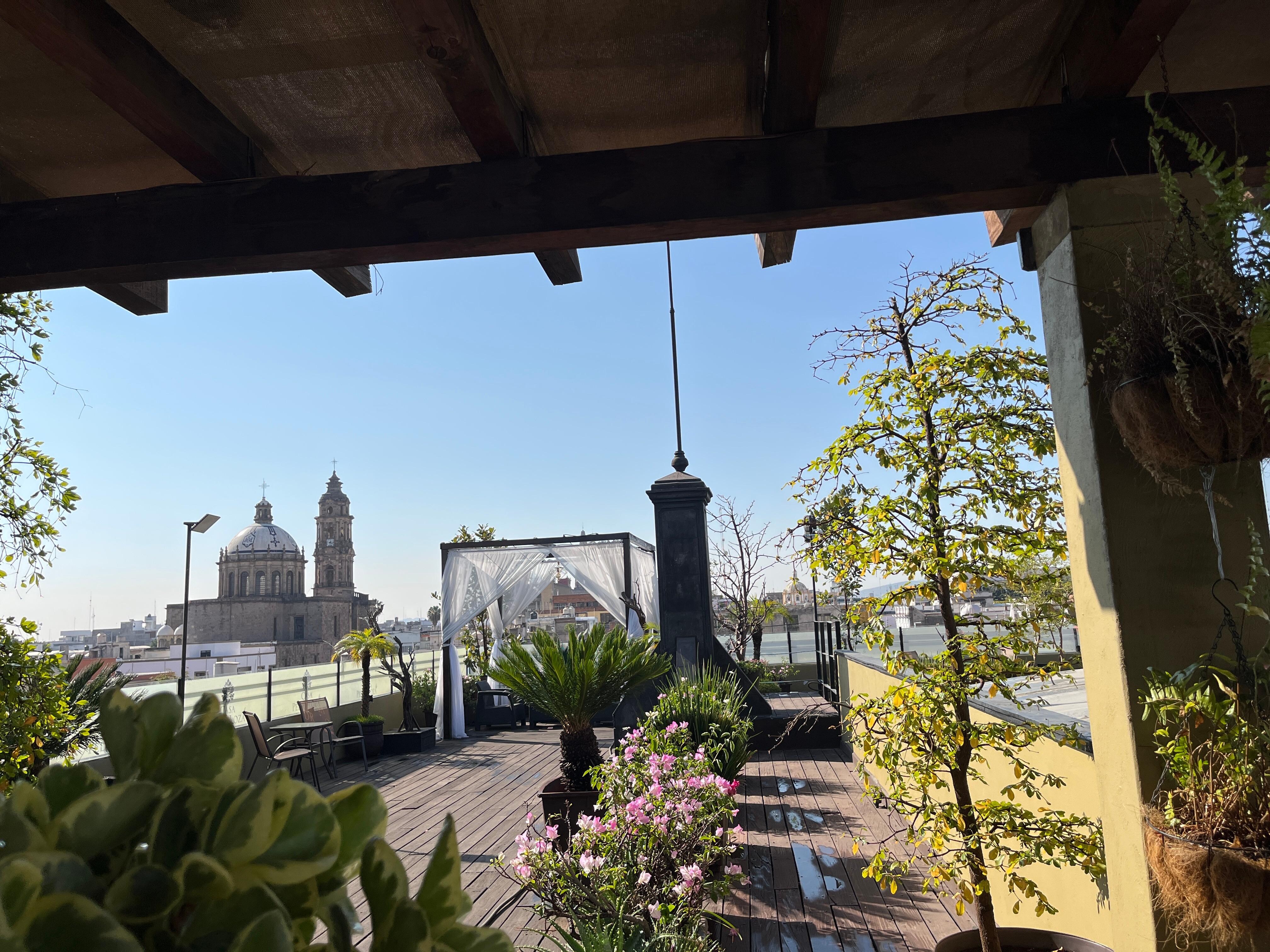 Rooftop oasis