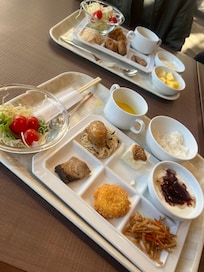Breakfast selection