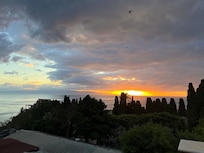 Sunrise on the terrace