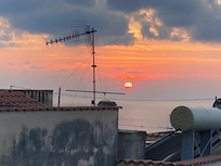 Tramonto dalla camera