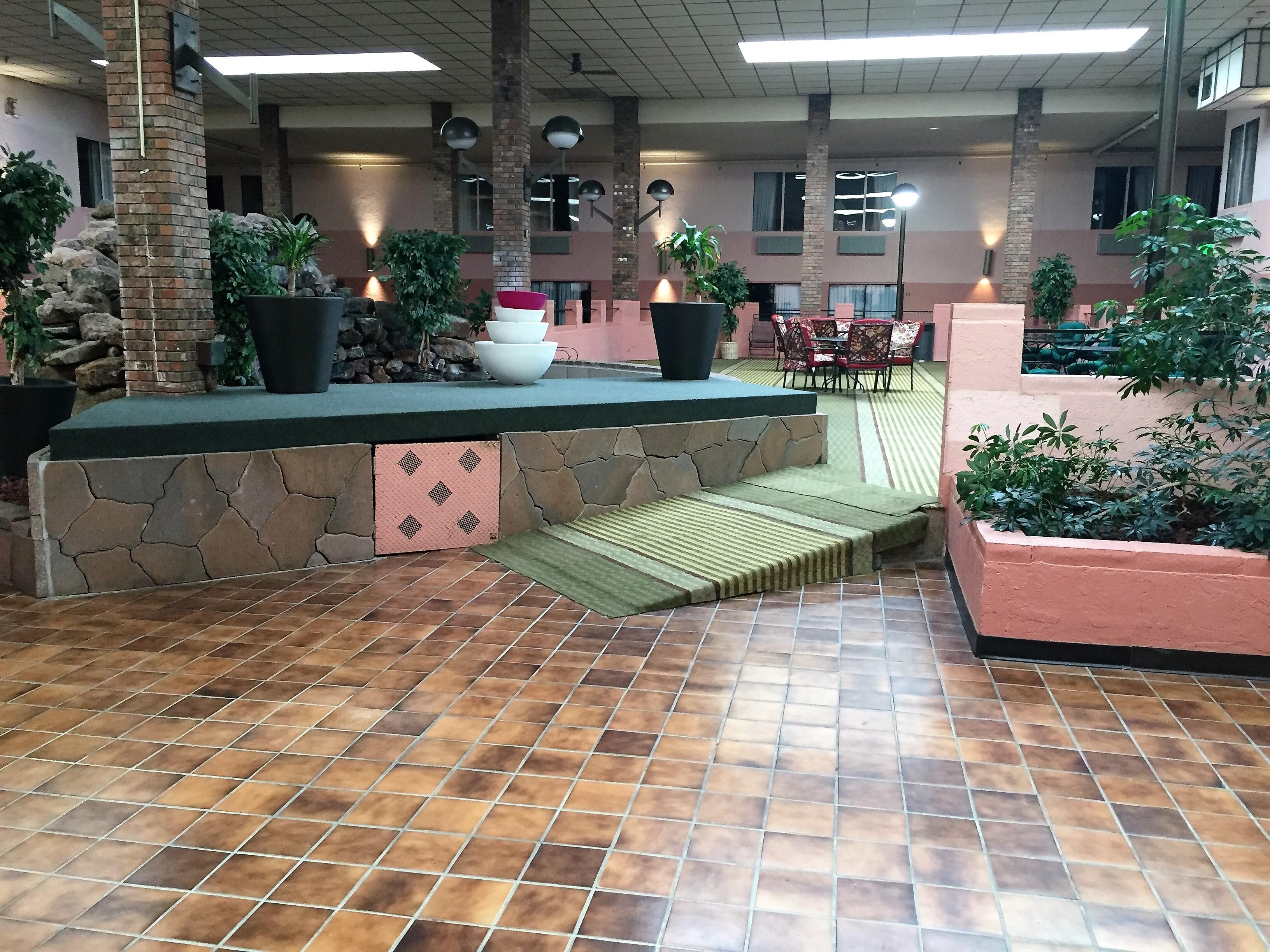 this is where the pool is supposed to be.