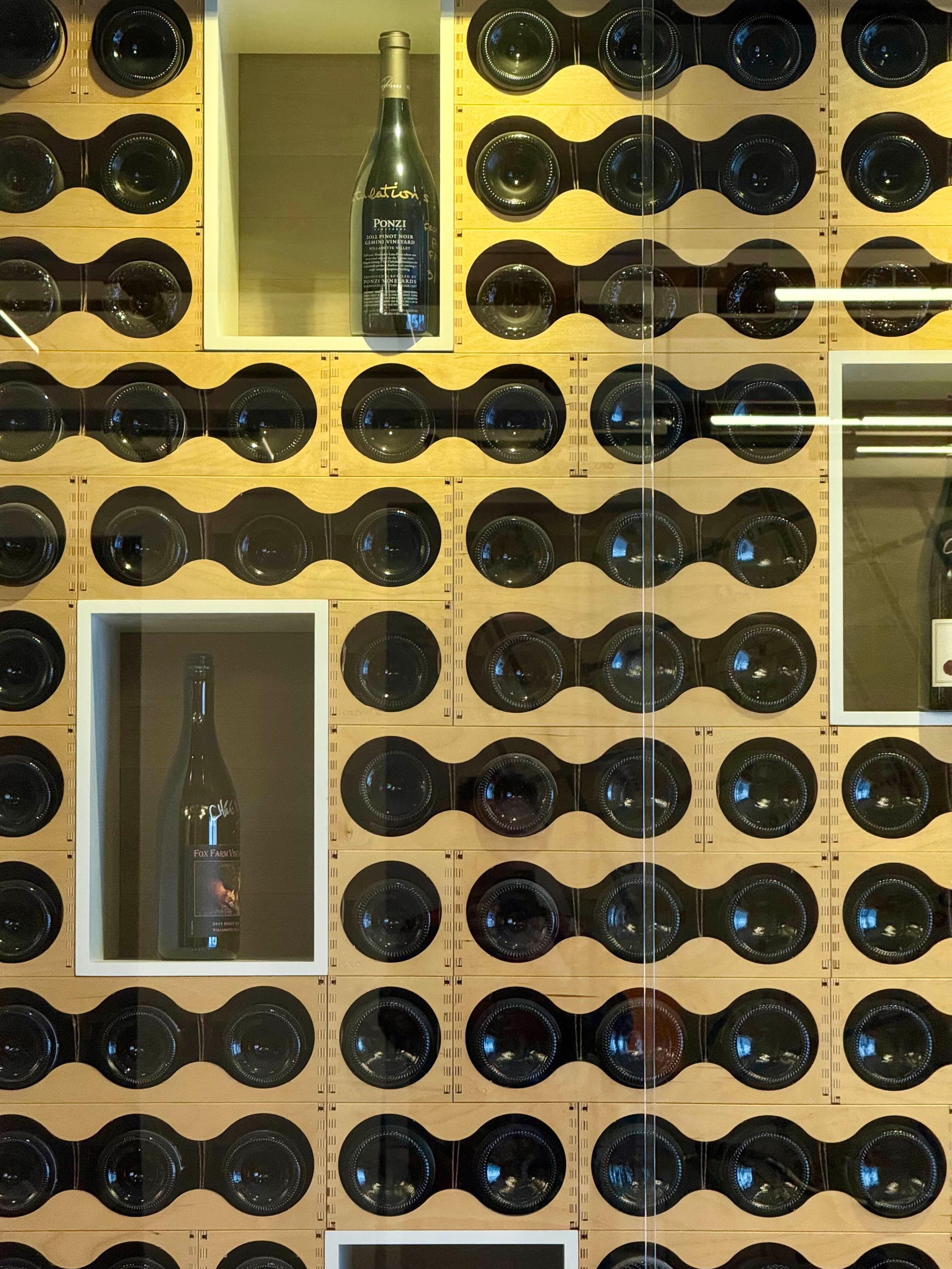 Lobby wine bottle circuit board