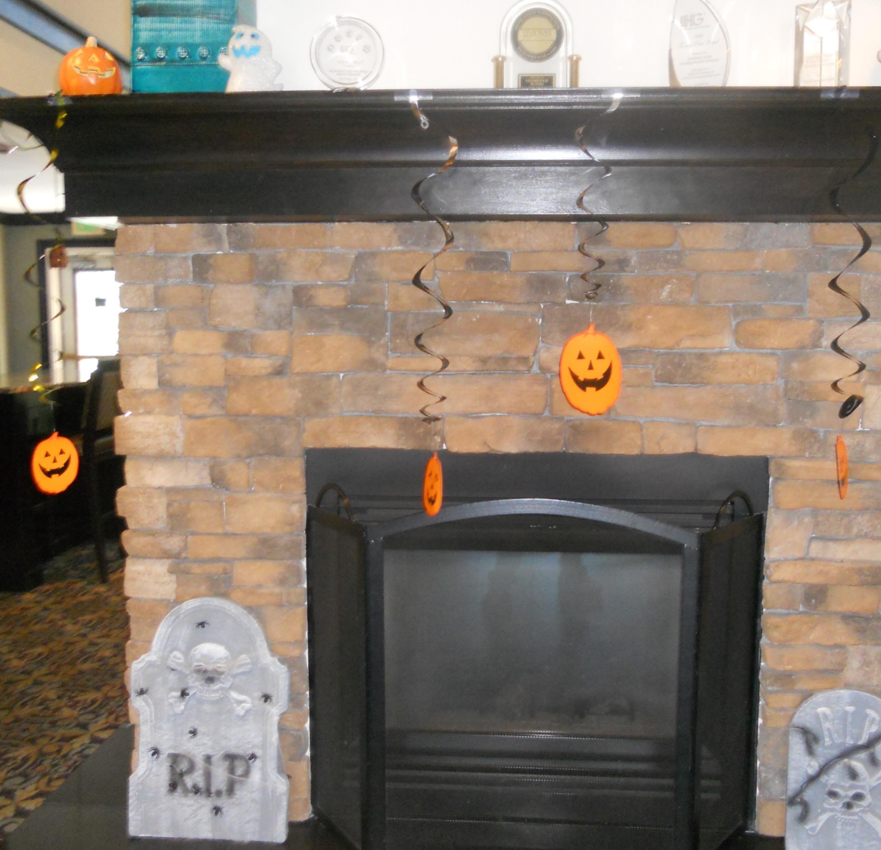 Halloween in the lobby