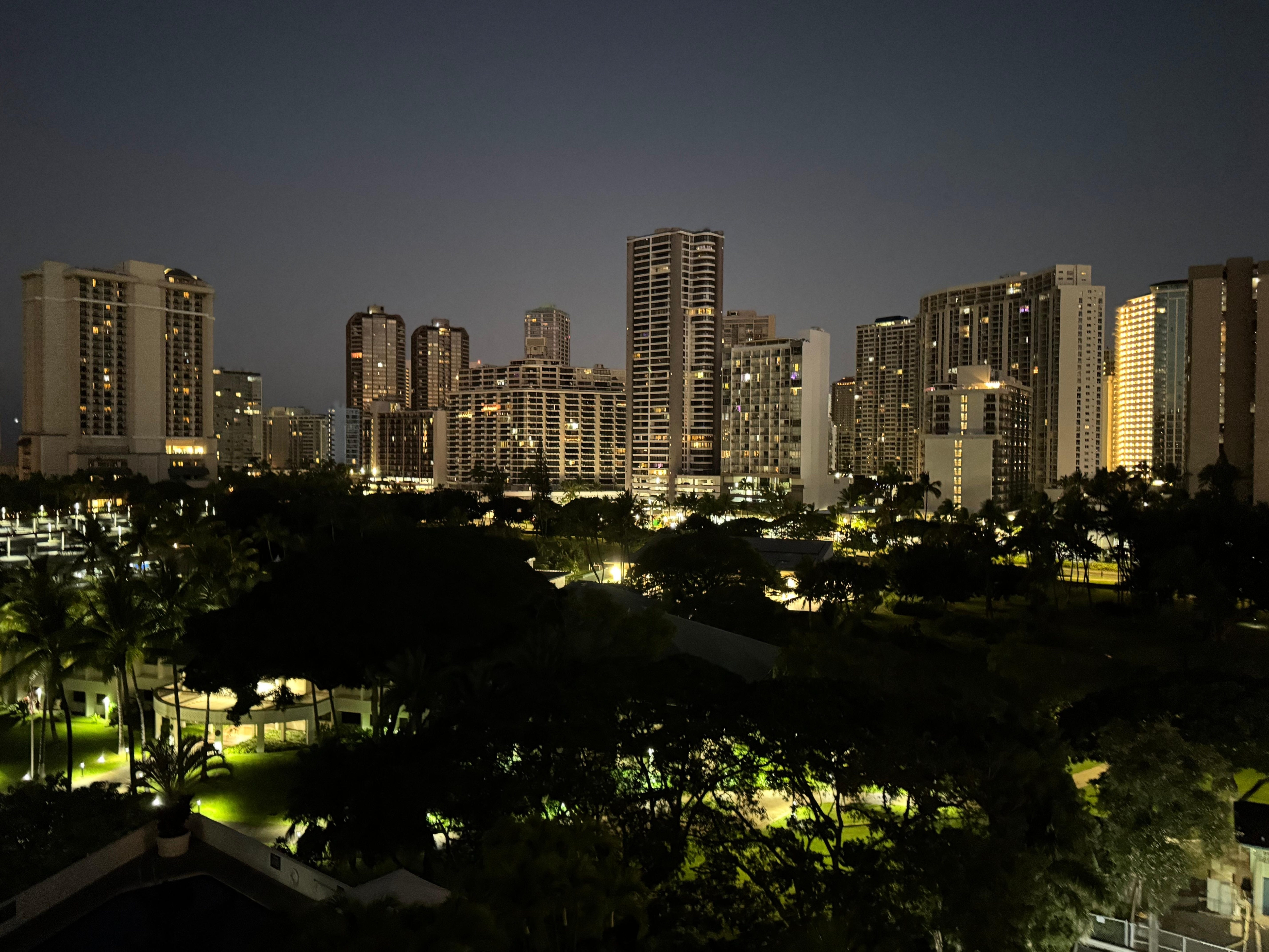 View from the balcony 