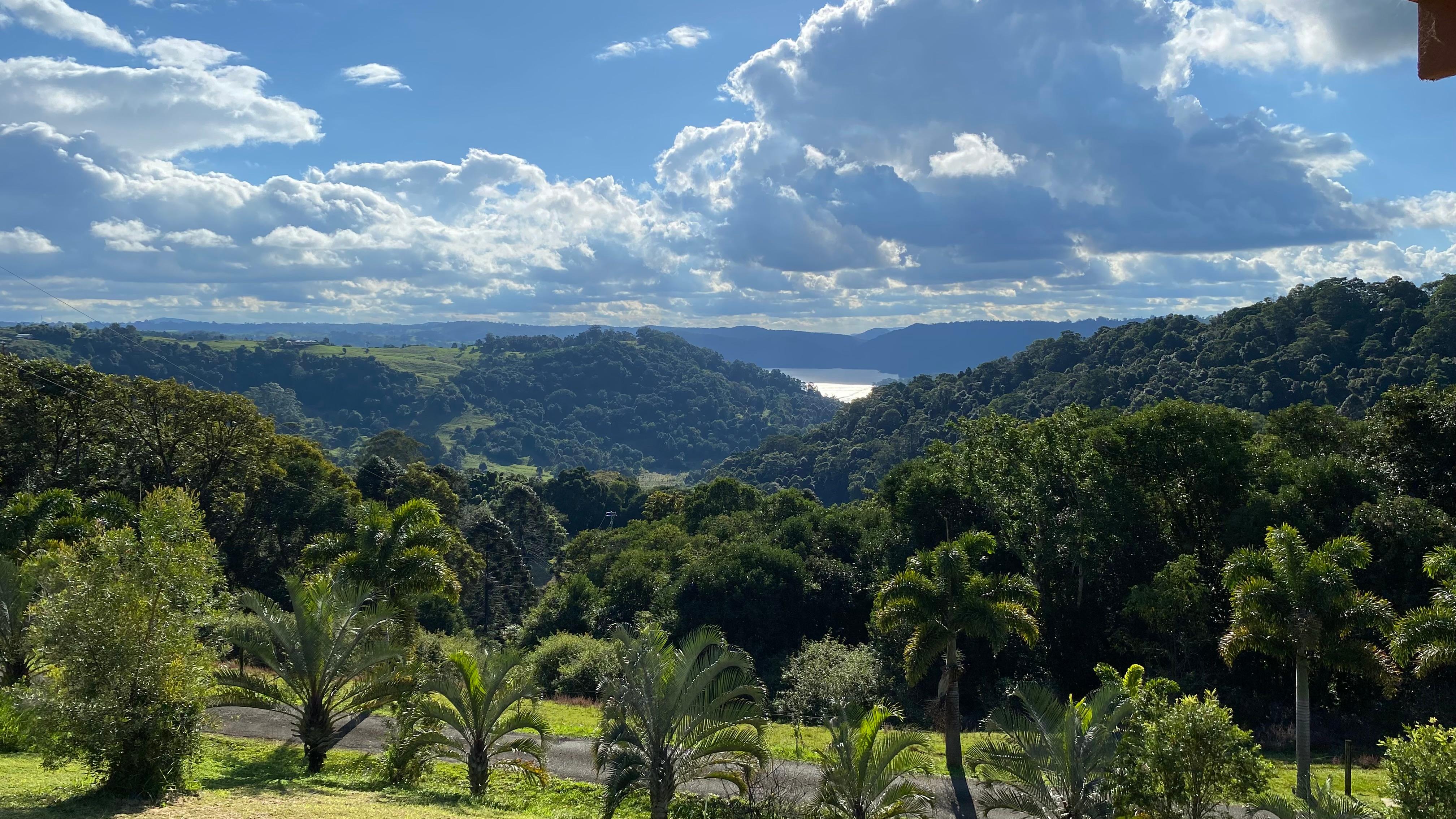 Our verandah view. 