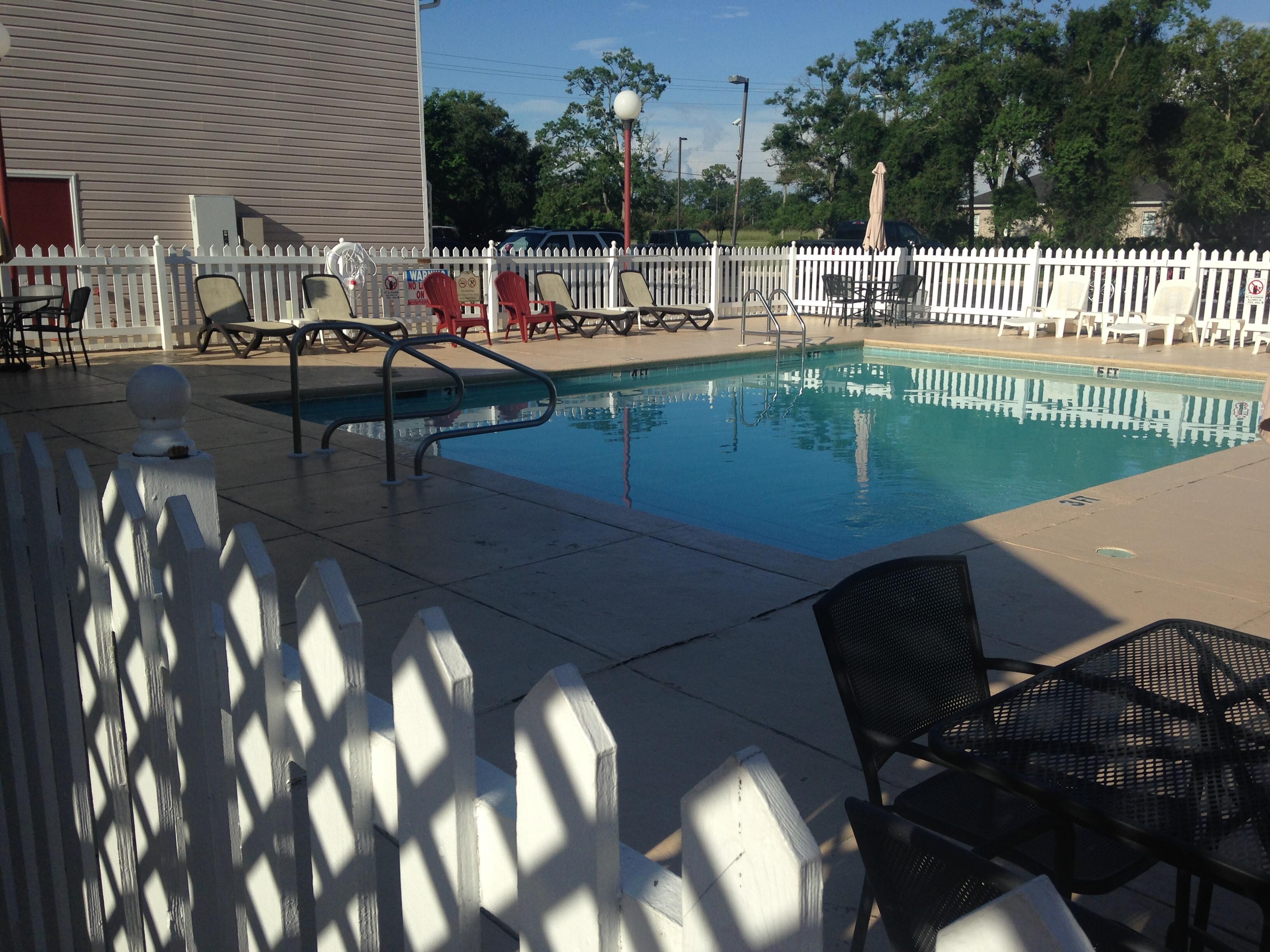 Small, but nice pool.