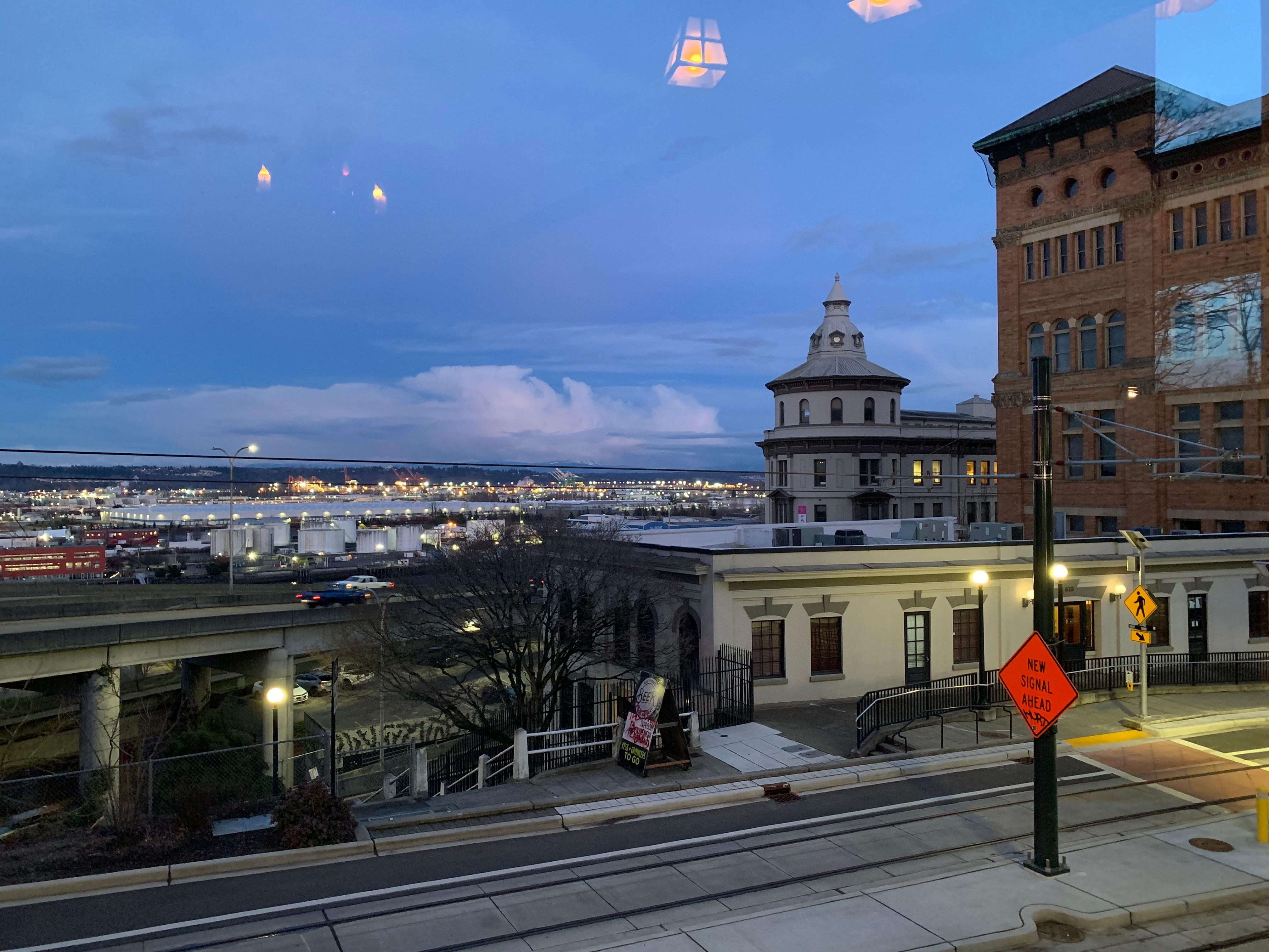 View from building
