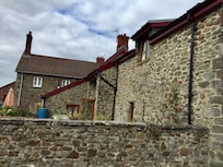 A view of some of the buildings.
