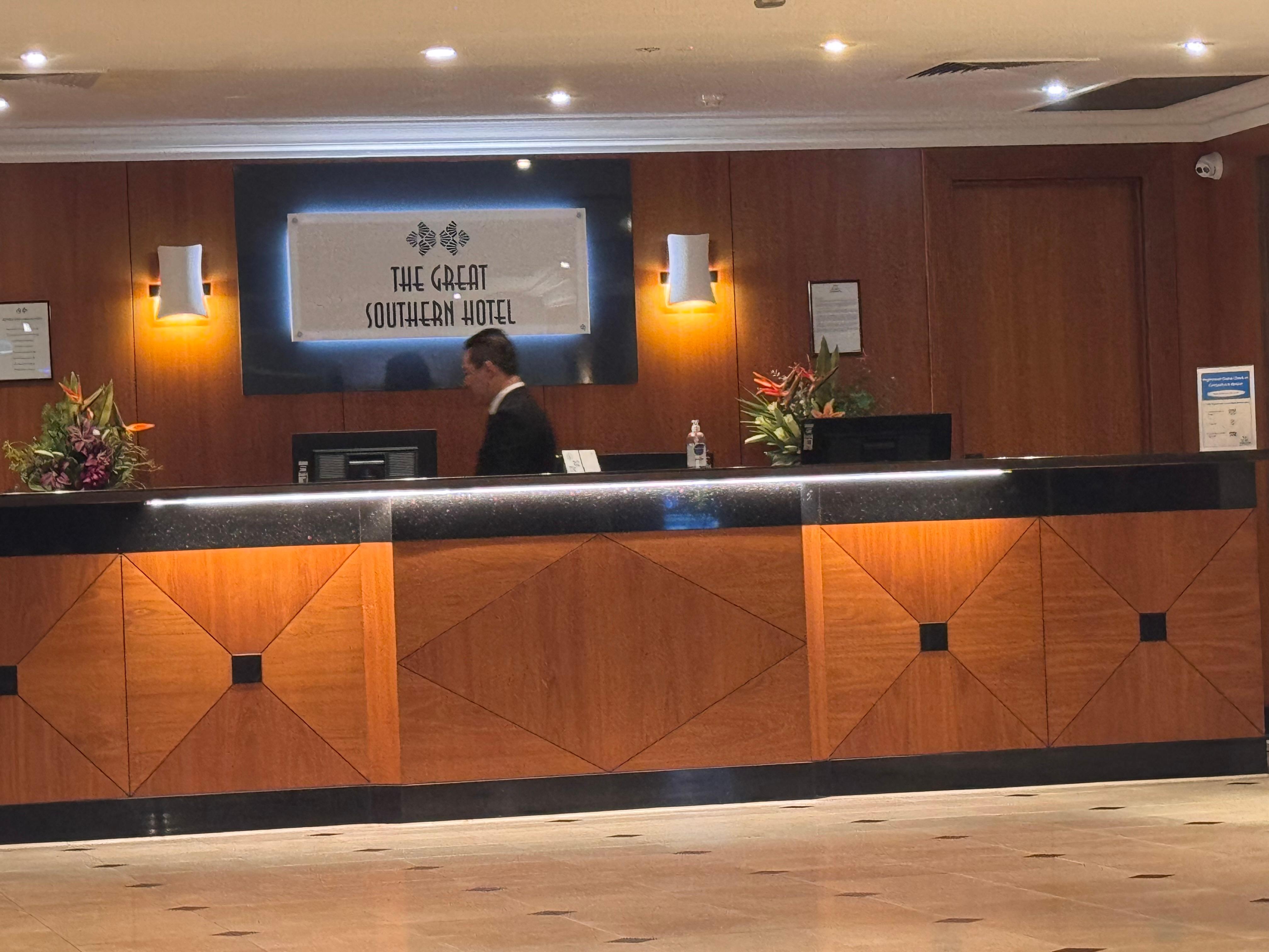 Check in counter