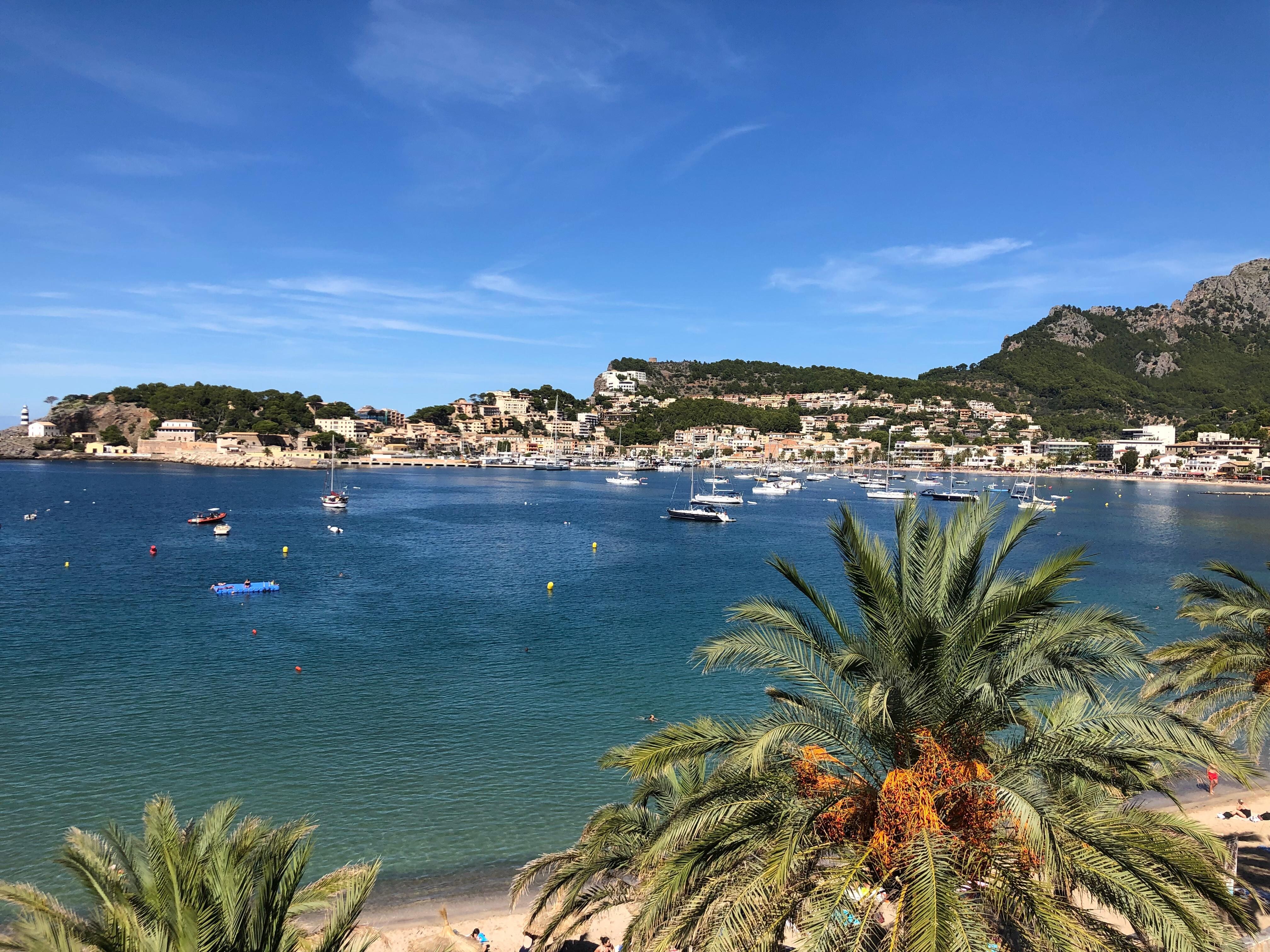 Utsikt från balkongen