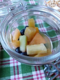 Individual portion of fruit