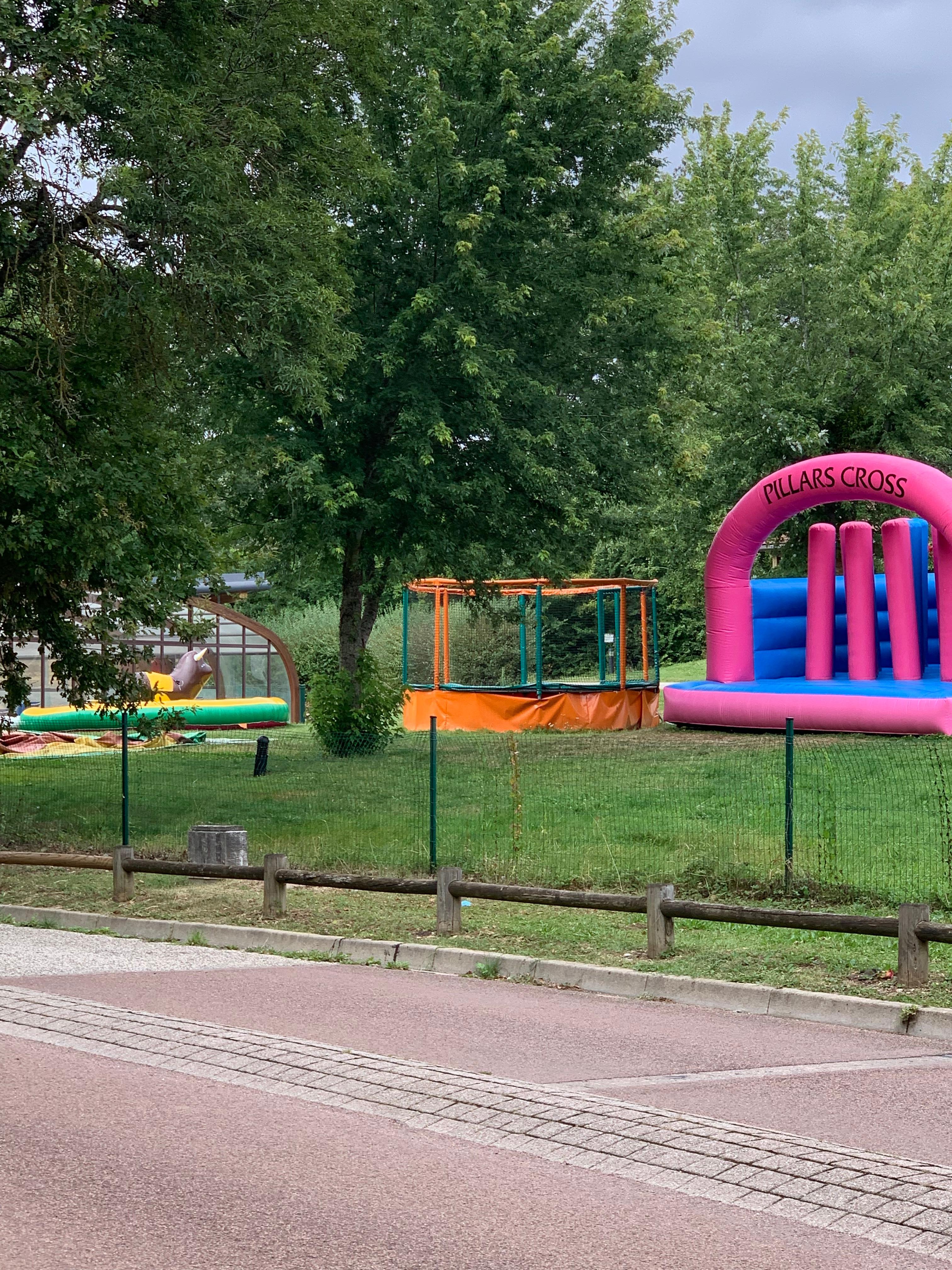 Outdoor play area for children